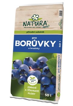 NATURA Substrát pro borůvky a brusinky 50 l AGRO