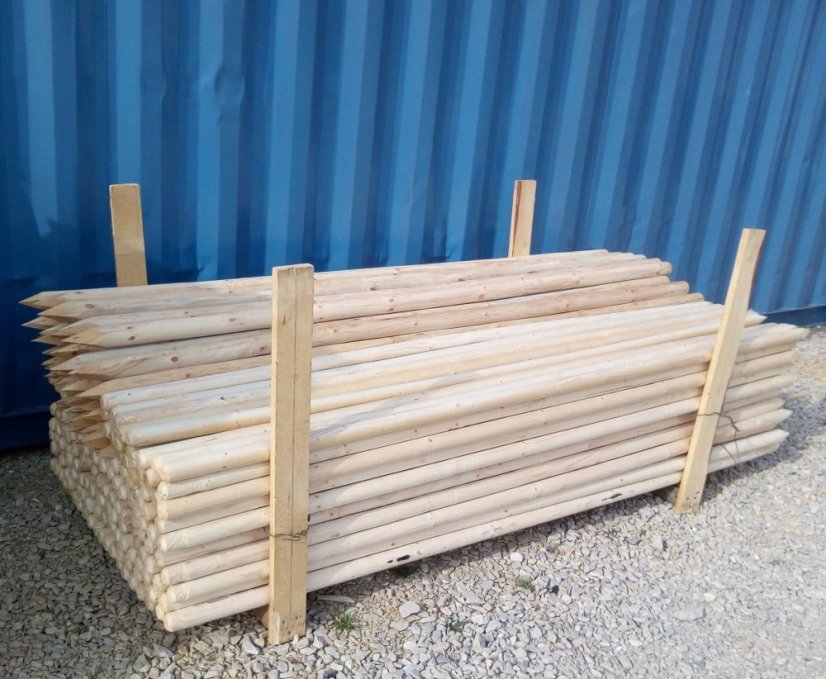 Kůly - Průměr: půlkuláč 6 cm délka 250 cm
