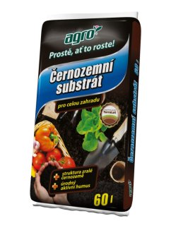 Černozemní substrát 60 l AGRO